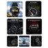 A round black smart watch with a 1.46-inch display, featuring a rugged design and various sport modes.