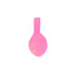 A pink 30cm balloon with a rounded shape and narrow neck, featuring a simple design.