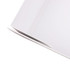 A medium foldable magnetic box in white, featuring a sleek design with a partial view of its interior and side flap.