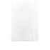 A sleek white Spectrum A5 hard cover notebook featuring a logo and an elastic band closure.