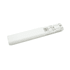 A white portable charging cable kit with a compact design, featuring a holder for easy storage.