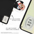A6 cork soft wood notebook with NFC label on the front cover and inside. Features a sleek black design.