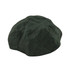 A dark green stress rock with a textured surface, resembling a natural stone.