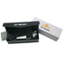 A black and silver box containing a Trekk Torch with Compass, featuring a logo on the packaging.