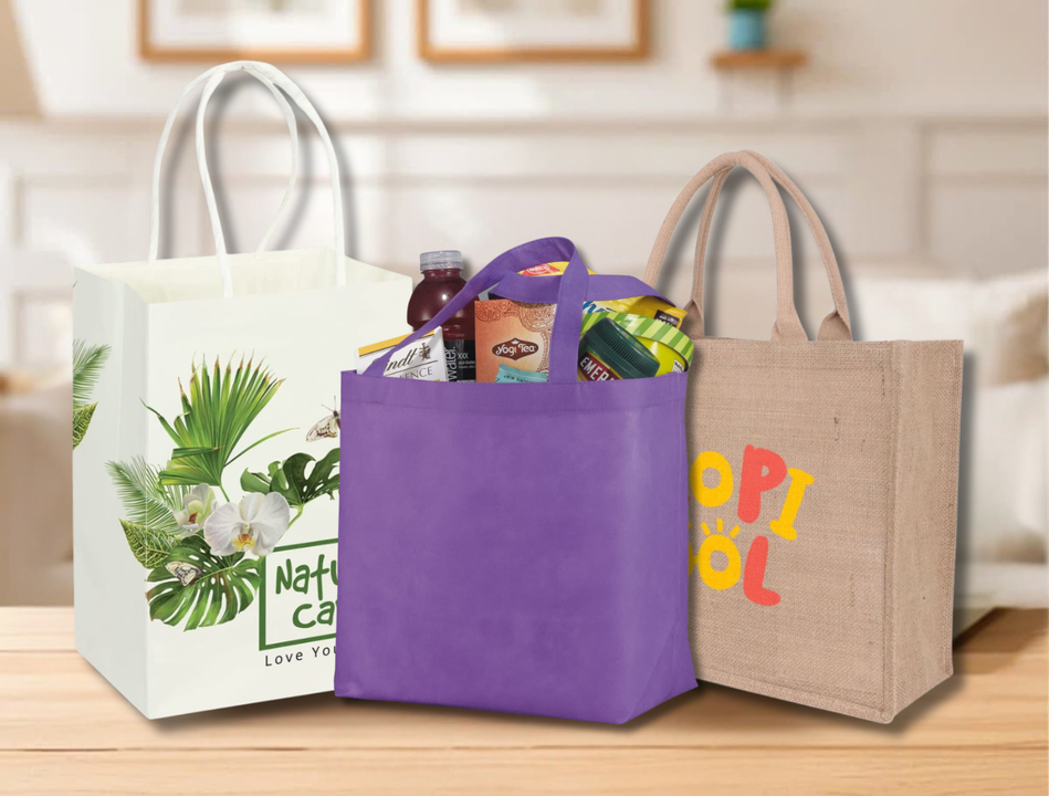 Promotional Bags Guide: Totes, Jute and Paper Carry Bags