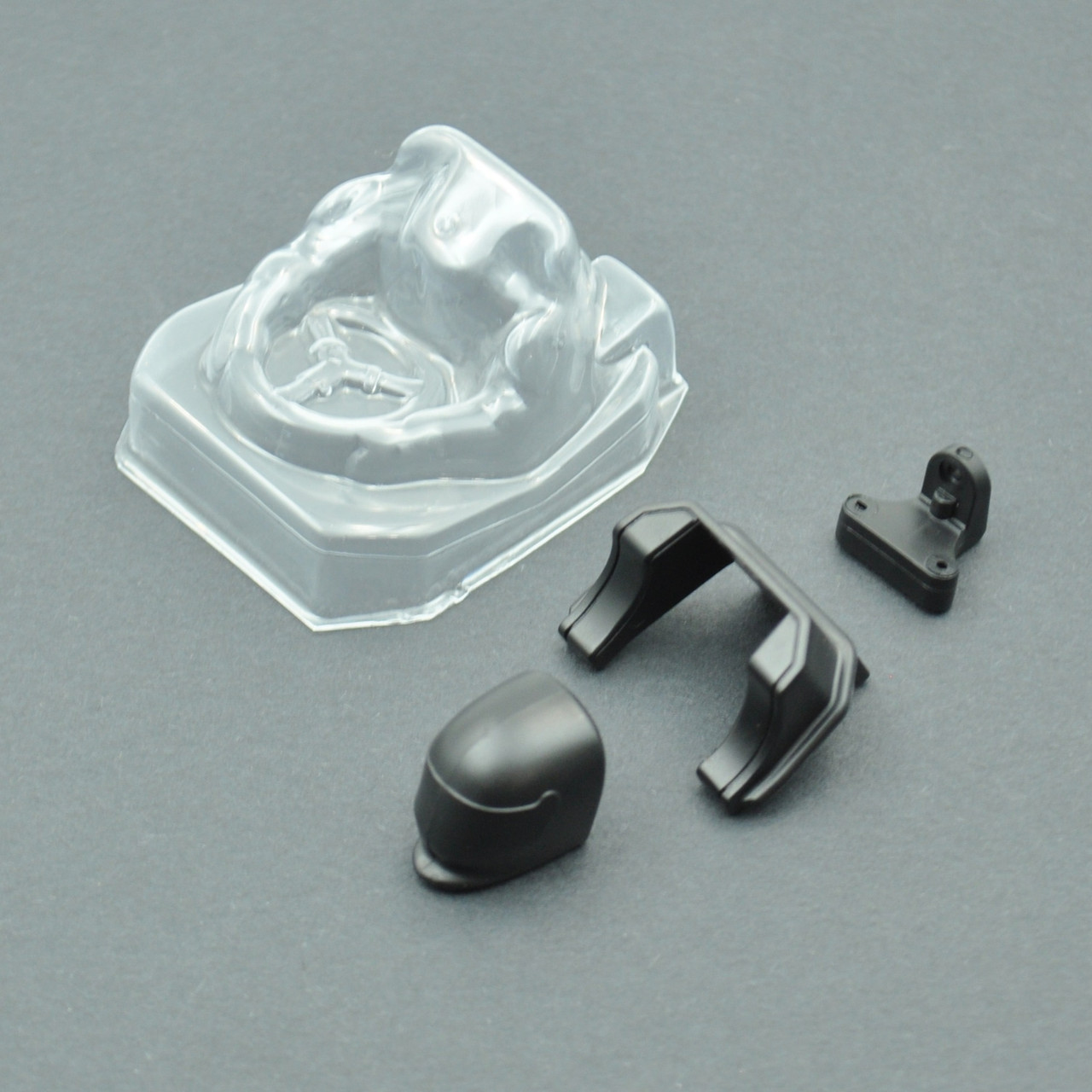 Driver Figure, Clear, 1/18 Midget – image 1