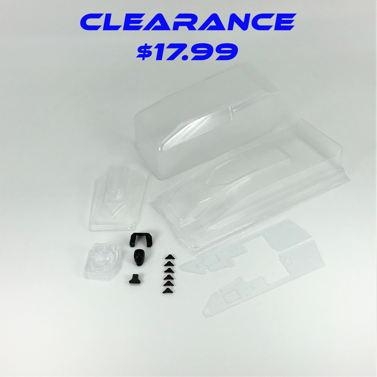 Body Set, Clear, 1/18 EDM – image 1