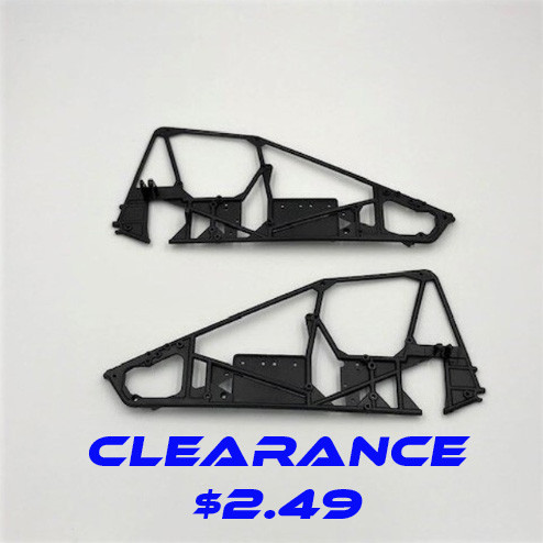 Frame Rails, LH/RH, 1/18 Sprint Car 3.0 – image 1