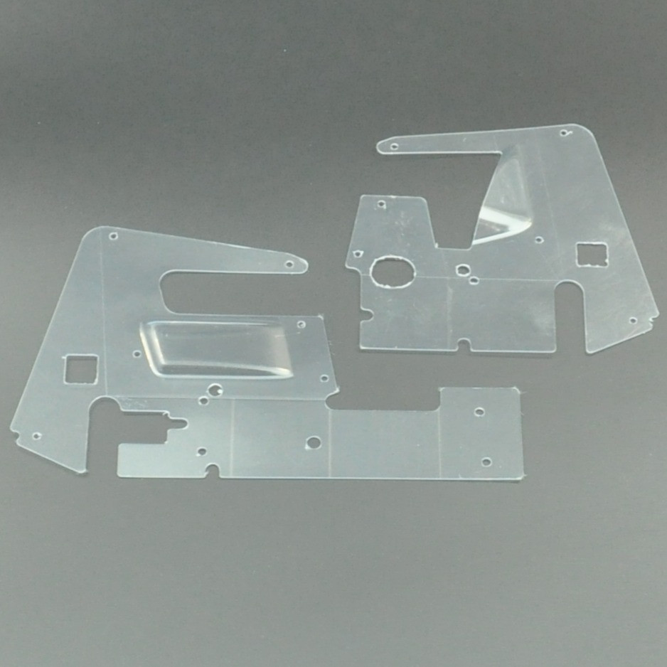 Body Side Panels, LH/RH, Clear, 1/18 Sprint 4.0 – image 1