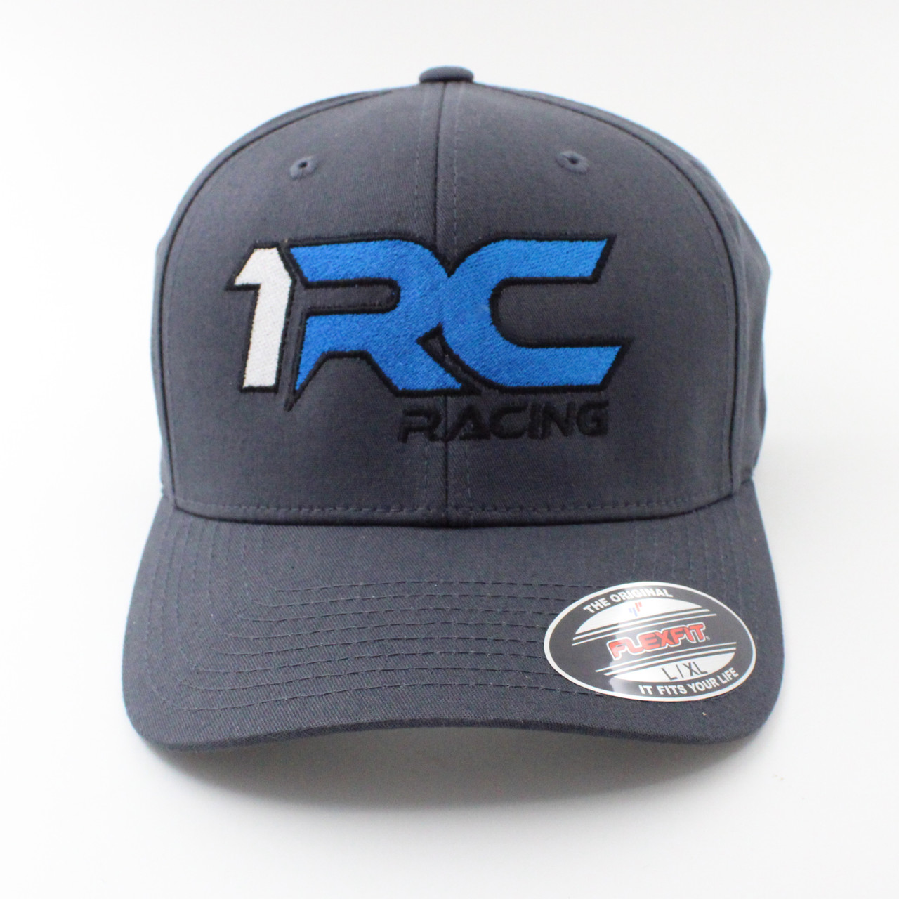 Hat, 1RC, Gray, Flex Fit, L/XL