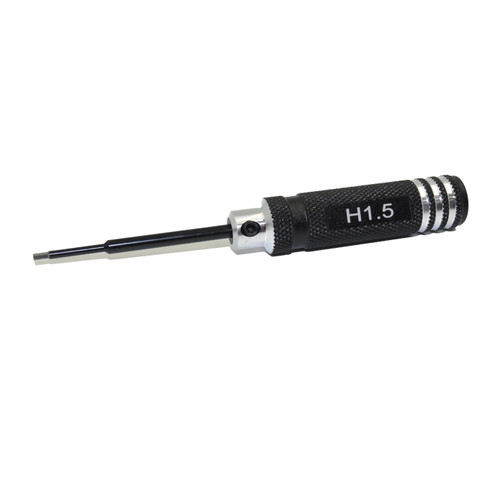 1.5mm Hex Driver, Mini Handle, Black – image 2