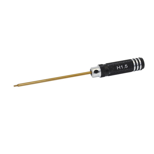 1.5mm Hex Driver, Long, Mini Handle, Black – image 3