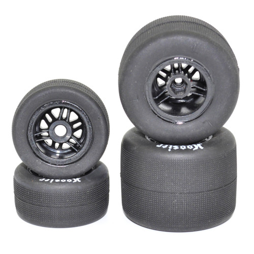 FR/RR Tires & Black Wheels, 1/18 Asphalt Sprint Car (4) – image 2