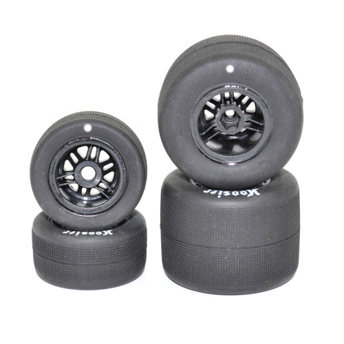 FR/RR Soft Tires & Black Wheels, 1/18 Asphalt Sprint Car (4) – image 2