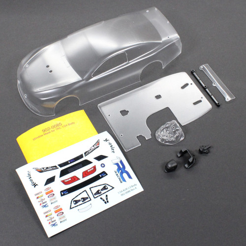 Body & Driver, Clear, 1/24 Asphalt Late Model