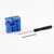 The 1RC Racing Shock Assembly Tool 2.0 is an essential accessory for anyone looking to enhance the performance of their 1RC Racing Car, whether 1/18th or 1/24th. This new tool is compatible with all 1RC Racing 1/18th and 1/24th shocks and is built from durable 6061 aluminum. It features a sleek blue anodized finish and laser-etched markings.