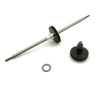HD Rear Axle & Compound Gear, 1/18 Spr, EDM, LM, Mod, ASL