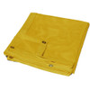 08' x 10' Yellow Vinyl Mesh Tarp 10 Oz.