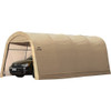 10' x 20' x 8' Round Portable Garage Canopy 1-3/8"