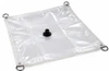15 x 15 13 oz Vinyl Drain Tarp Translucent Fire Retardant