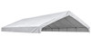 20' x 50' Frame Valance Canopy Replacement Cover(Fits 18 x 50 Frames) White