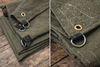 04' x 04' Canvas Tarp With D-Rings