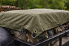 06' x 12' Canvas Tarp With D-Rings