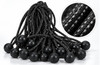 9" Premium Black Ball Bungee Tarp Ties 50 Pc.