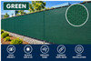6' X 50' Heavy Duty Green Fence Screen Mesh Tarp. (Finished Size 5'6" x 49'6")