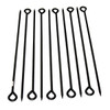 31" Heavy Duty Tent Stake With Eye Hook (Set Of 10)