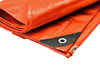 18' X 24' Heavy Duty Premium Orange Poly Tarp (17'6" x 23'6")