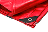 10' X 16' Heavy Duty Premium Red Poly Tarp (9'6" x 15'6")
