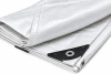 White Heavy Duty Poly Tarp