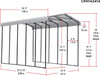 Arrow 14' x 24' x 14' Metal Carport W Steel Roof