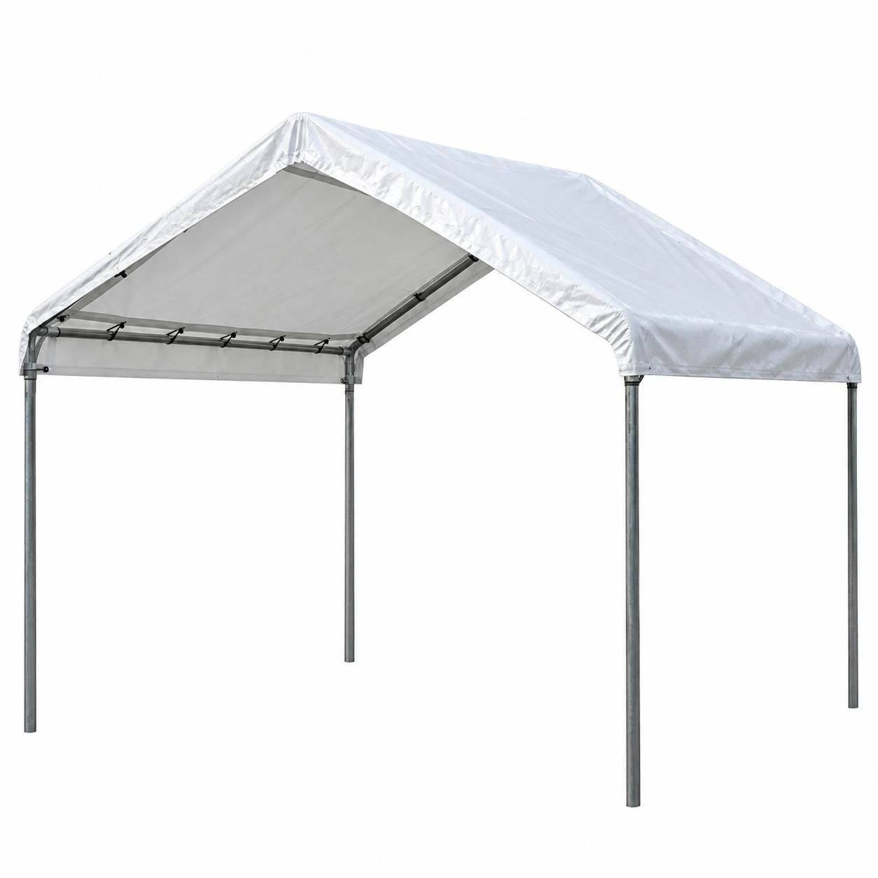 12' x 10' Frame Valance Canopy Replacement Cover Shown on a 10' x 10' High Peak Frame