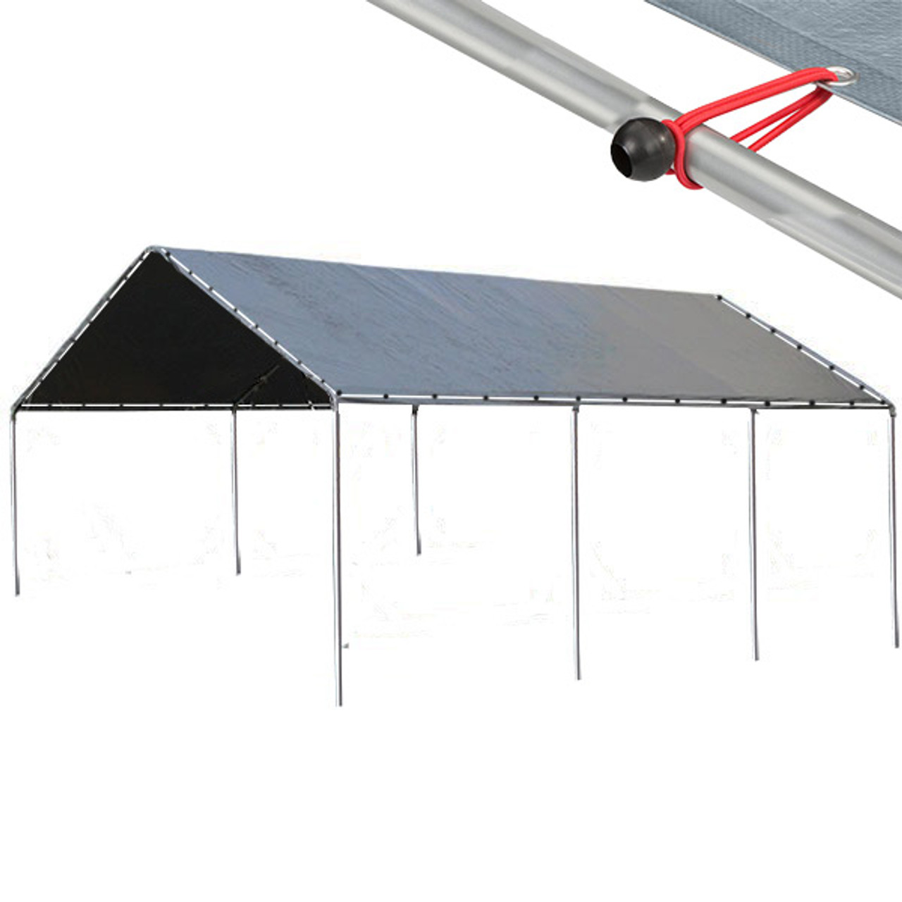 20' x 30' Frame Standard Canopy Replacement Cover(Fits 18 X 30 Frames)