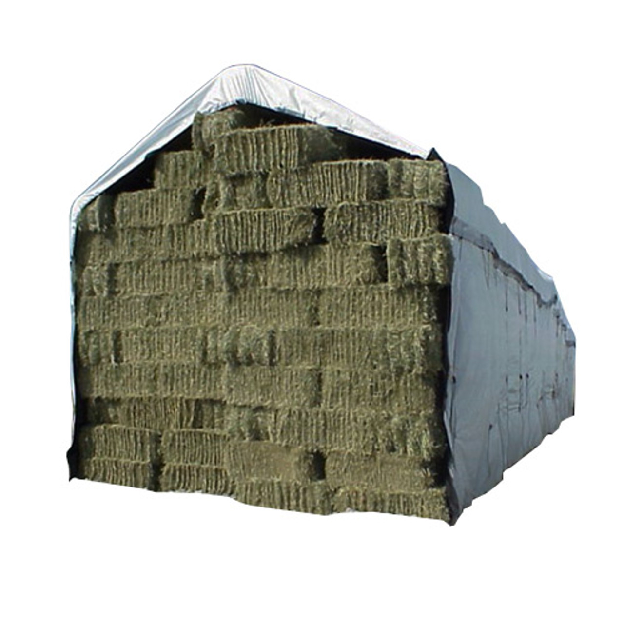 18' x 48' Hay Stack Side Tarp Curtain