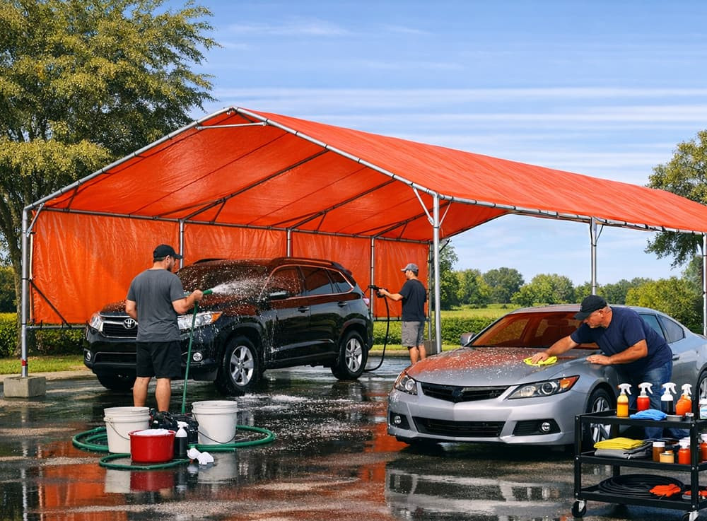 18' X 30' 1-5/8" W/ Standard Top - Side Protection