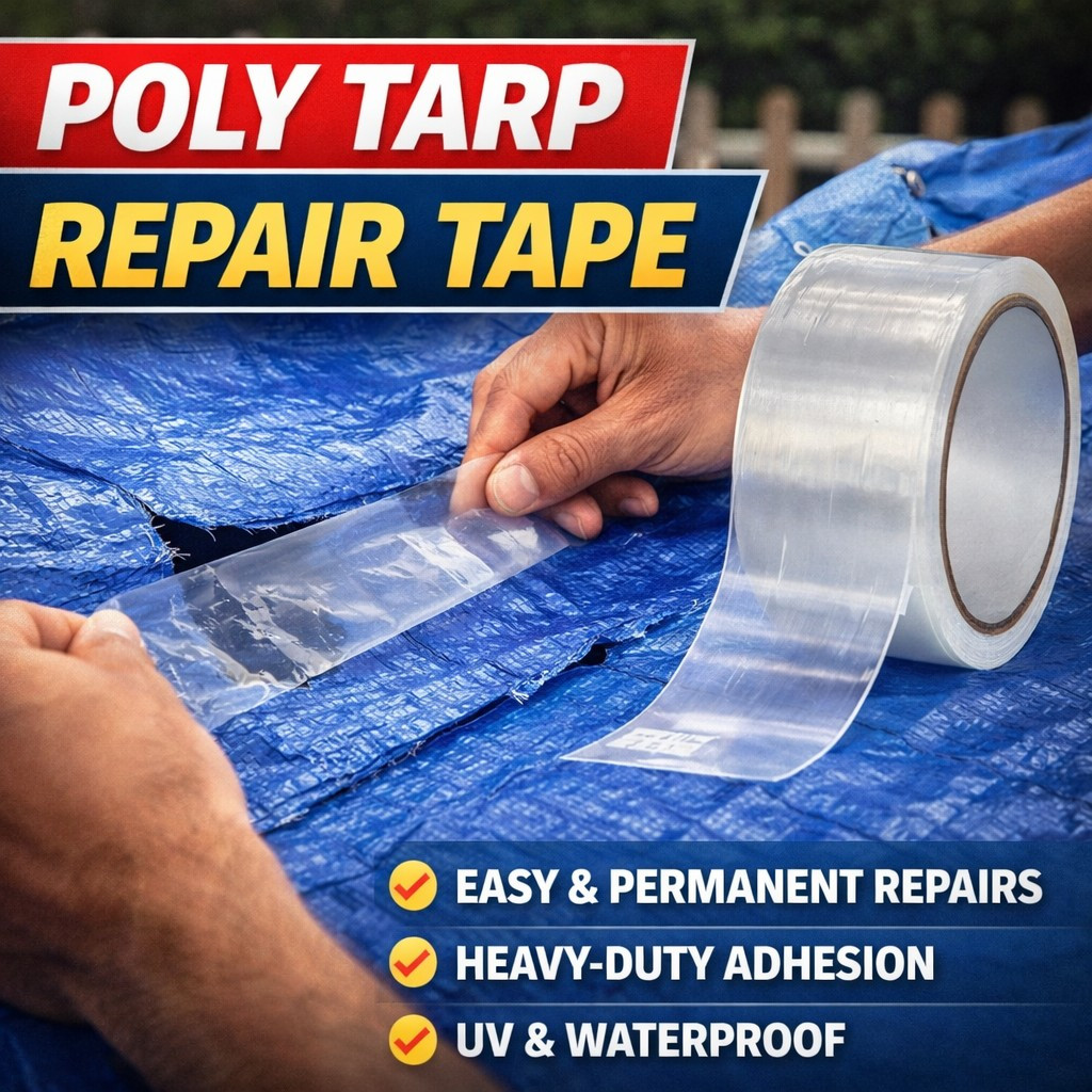3" x 60' HD Poly Tarp Repair Tape
