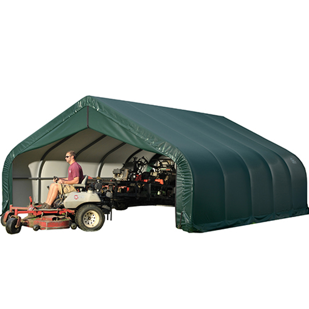 18' X 24' X 10' Peak Portable Garage Canopy 2-3/8"