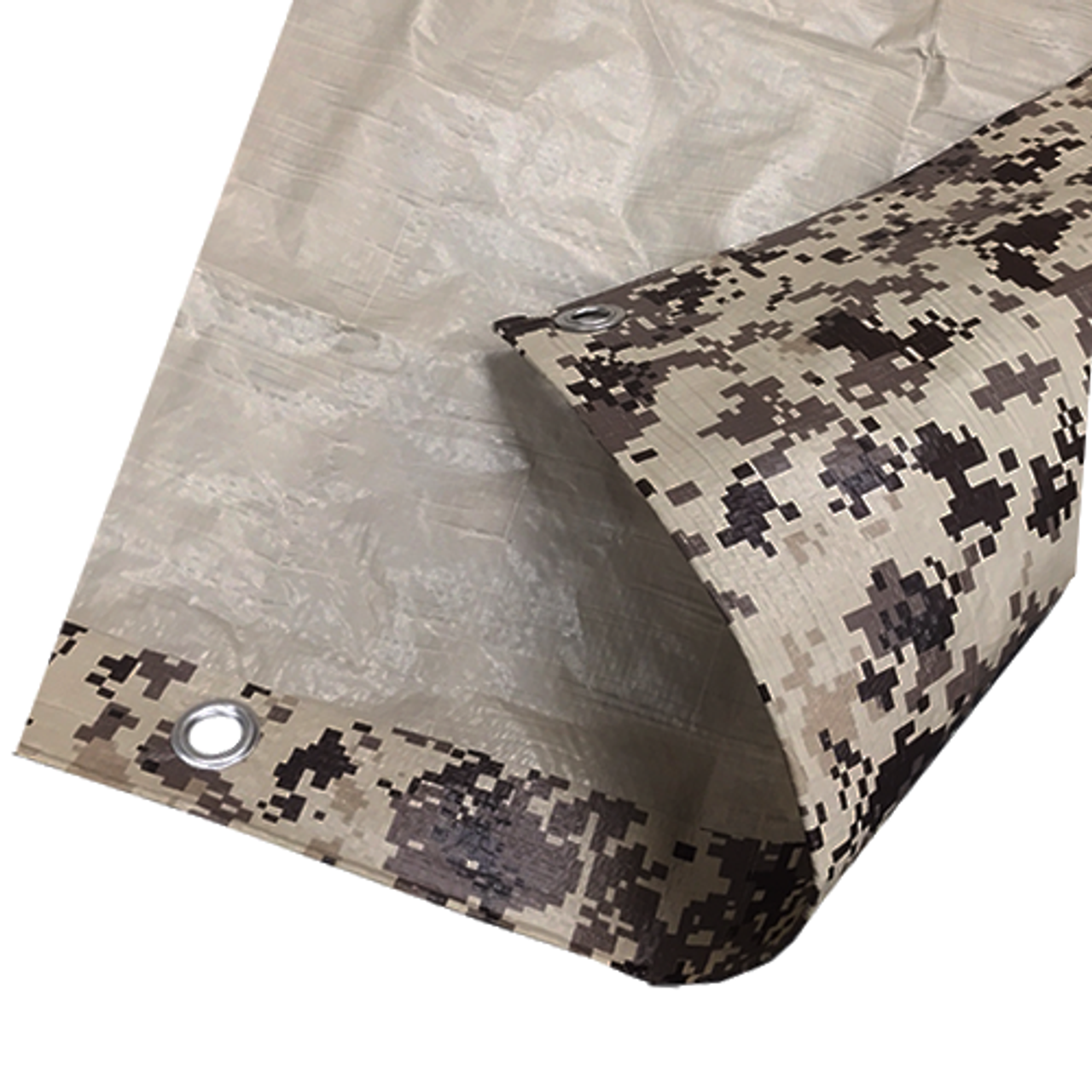 6' X 10' Medium Duty Premium Digital Camouflage Poly Tarp (5'6" x 9'6")