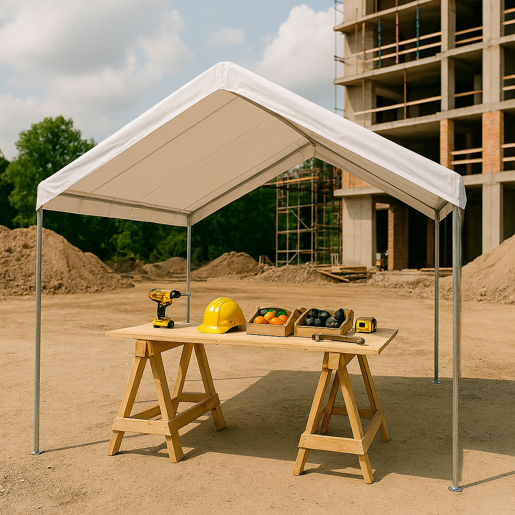 10' X 10' Valance Canopy 1-3/8" Diameter Frame