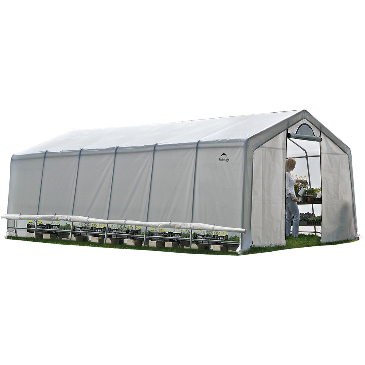 12' X 20' X 8' 6" Portable Greenhouse