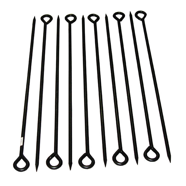 31" Heavy Duty Tent Ground Stake with Eye Hook (Set Of 10)
