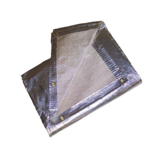 09 x 12 18 oz Aluminized Fiberglass Blankets