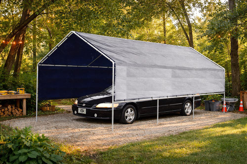 10' x 30' Traditional Canopy Tent with Sidewalls - Canopies and Tarps