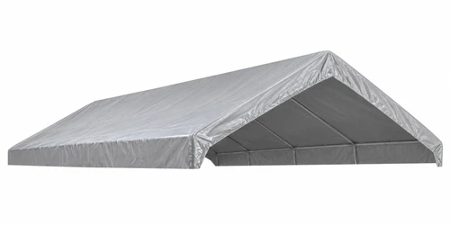 18' x 40' Frame Valance Canopy Replacement Cover(Fits 16 x 40 Frames)