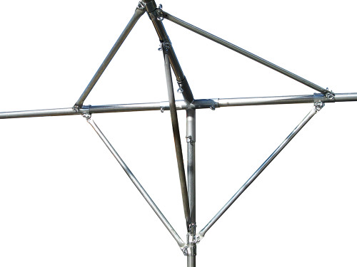 30' x 50' 1-5/8" Reinforced Canopy With Valance Enclosure