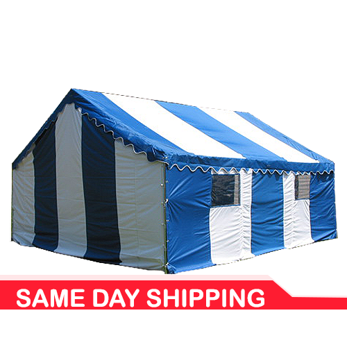 18' x 20' 1 5/8" Commercial Duty Party Tent Enclosed