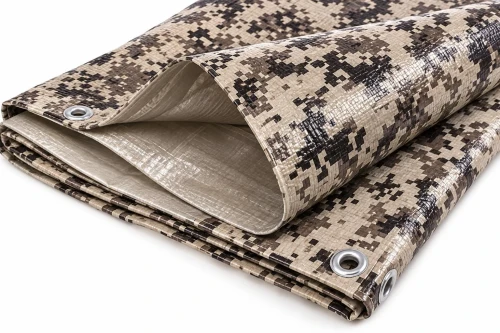 Digital Camouflage Poly Tarp